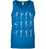 Ballet Skeleton Limited Classic T- Shirt - Unisex Tank Top - Guys V-Neck