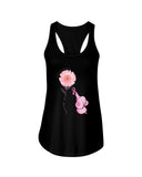 A Pink Elephant Beside Pink Flower  Limited Classic T-Shirt - Ladies Flowy Tank - Youth Tee