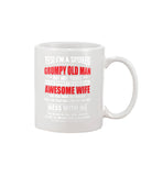 Grumpy Old Man Have A February Awesome Wife Limited Classic T-Shirt - Mug