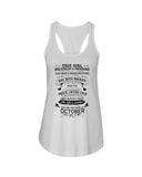 This Girl Was Born In October Limited Classic T-Shirt - Unisex Tank Top - Ladies Flowy Tank