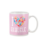 I Love Ukulele Limited Classic T-Shirt - Guys V-Neck - Mug