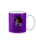 September Girl If My Mouth Doesn't Say It My Face Definitely Will Classic T-Shirt - Basketweave Tote Bag - Mug