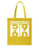 Oldometer 59 60 Tote Bag - Guys Tee - Basketweave Tote Bag