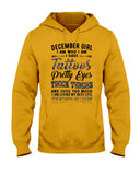 December Girl Have Tattos And Pretty Eyes Tote Bag - Hoodie - Guys V-Neck