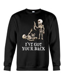Skeleton- I've Got Your Back Limited Classic T- Shirt - Sweatshirt - Unisex Tank Top