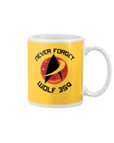 Never Forget Wolf 359 - Mug