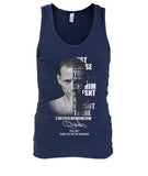 Just Cause You Can See Him Monochrome Picture  Limited Classic T-Shirt - Unisex Tank Top - Guys V-Neck