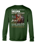 July Man Has Anger Issues And Serious Dislike For Stupid People - Sweatshirt - Unisex Tank Top