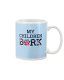 Dog Footprint- My Children Bark Limited Classic T-Shirt - Mug