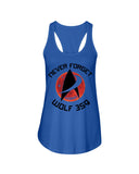 Never Forget Wolf 359 - Unisex Tank Top - Ladies Flowy Tank