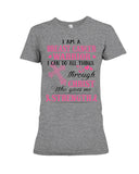 I Am A Breast Cancer Warrior I Can Do All Things Limited Classic T- Shirt - Ladies Flowy Tank - Ladies Tee