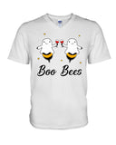 Wine Boo Bees  T-Shirt - Hoodie - Guys V-Neck