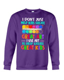 I Use Art To Help Create Great Kids Limited Classic T-Shirt - Basketweave Tote Bag - Sweatshirt