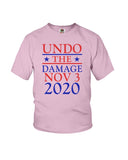 Undo The Damage Nov 3 2020 Limited Classic T-Shirt - Ladies Flowy Tank - Youth Tee