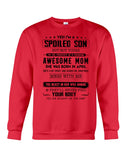 Spoiled Son Was Born In April T-Shirt - Sweatshirt - Unisex Tank Top