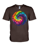 Tie Dye Volleyball T-Shirt - Guys V-Neck