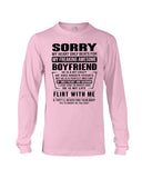 My Freaking Awesome Boyfriend T-Shirt - Unisex Long Sleeve