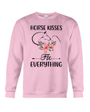 Horse Kisses Fix Everything - Guys Tee - Sweatshirt
