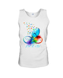 Let It Be Coloful Butterfly Limited Classic T-Shirt - Sweatshirt - Unisex Tank Top