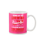 Grew Up Playing With Fire Trucks Tote Bag - Mug