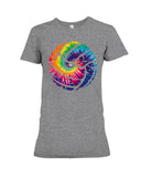 Tie Dye Volleyball T-Shirt - Ladies Tee - Hoodie