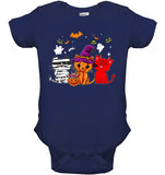 Halloween Cute Cats T-Shirt - Youth Tee - Baby Onesie