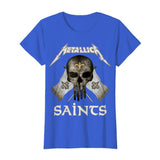 New Orleans Saints - Metallica T-Shirt - Guys Tee - Ladies Tee