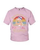 Football -  Good Mom Weekend Forecast T-Shirt - Ladies Flowy Tank - Youth Tee