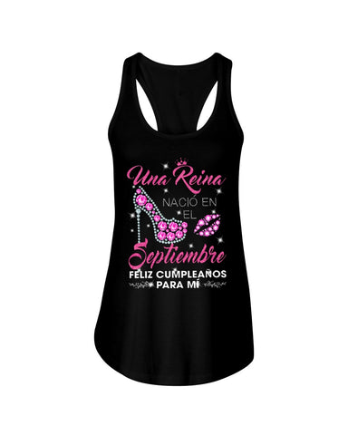 Una Reina Septiembre T-Shirt - Ladies Flowy Tank - Hoodie
