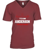 Team Anderson Lifetime Member T-Shirt - Ladies Flowy Tank - Guys V-Neck