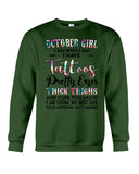 October Girl Have Tatoos Pretty Eyes Limited Classic T-Shirt - Guys Tee - Sweatshirt