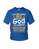 I Will Fight Against Ms Limited Classic T-Shirt - Ladies Flowy Tank - Youth Tee