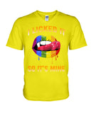 I Licked It So It's Mine Limited Classic T-Shirt - Hoodie - Guys V-Neck