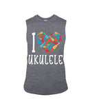 I Love Ukulele Limited Classic T-Shirt - Guys Tee - Unisex Long Sleeve