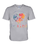 Be Kind In The World Limited Classic T-Shirt - Guys V-Neck - Unisex Long Sleeve