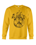 Hippie Peace Sign And Mushroom  Limited Classic T-Shirt - Sweatshirt - Unisex Tank Top