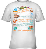 I Will Quilt Everywhere Limited Classic T-Shirt - Youth Tee