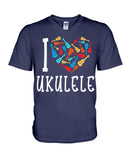 I Love Ukulele Limited Classic T-Shirt - Guys V-Neck - Mug