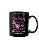 Una Reina Septiembre T-Shirt - Basketweave Tote Bag - Mug