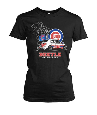Beetle Chicago Cubs T-Shirt - Ladies Tee - Unisex Tank Top