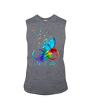 Let It Be Coloful Butterfly Limited Classic T-Shirt - Guys Tee - Unisex Long Sleeve