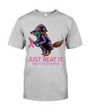 Just Beat It- Breast Cancer Awareness Limited Classic T- Shirt - Guys Tee - Unisex Long Sleeve