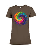 Tie Dye Volleyball T-Shirt - Ladies Tee - Hoodie