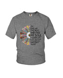 Give Me The Beat And Feel My Soul T-Shirt - Youth Tee - Ladies Tee