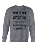 Spoiled Son Was Born In April T-Shirt - Sweatshirt - Unisex Tank Top