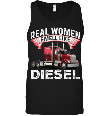 Real Woman Smell Like Diesel T-Shirt - Unisex Tank Top - Sweatshirt