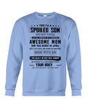 Spoiled Son Was Born In April T-Shirt - Sweatshirt - Unisex Tank Top