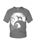 Halloween Greyhound Tote Bag - Ladies Flowy Tank - Youth Tee