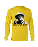 Nobody Chasin Me Boy Limited Classic T-Shirt - Guys V-Neck - Unisex Long Sleeve