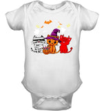 Halloween Cute Cats T-Shirt - Youth Tee - Baby Onesie